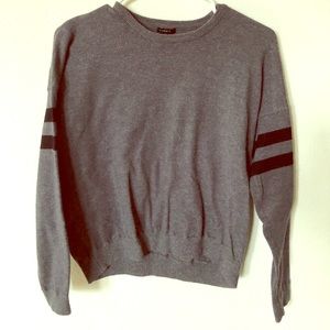 Grey Long Sleeve Tee